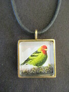 Western Tanager, large pendant